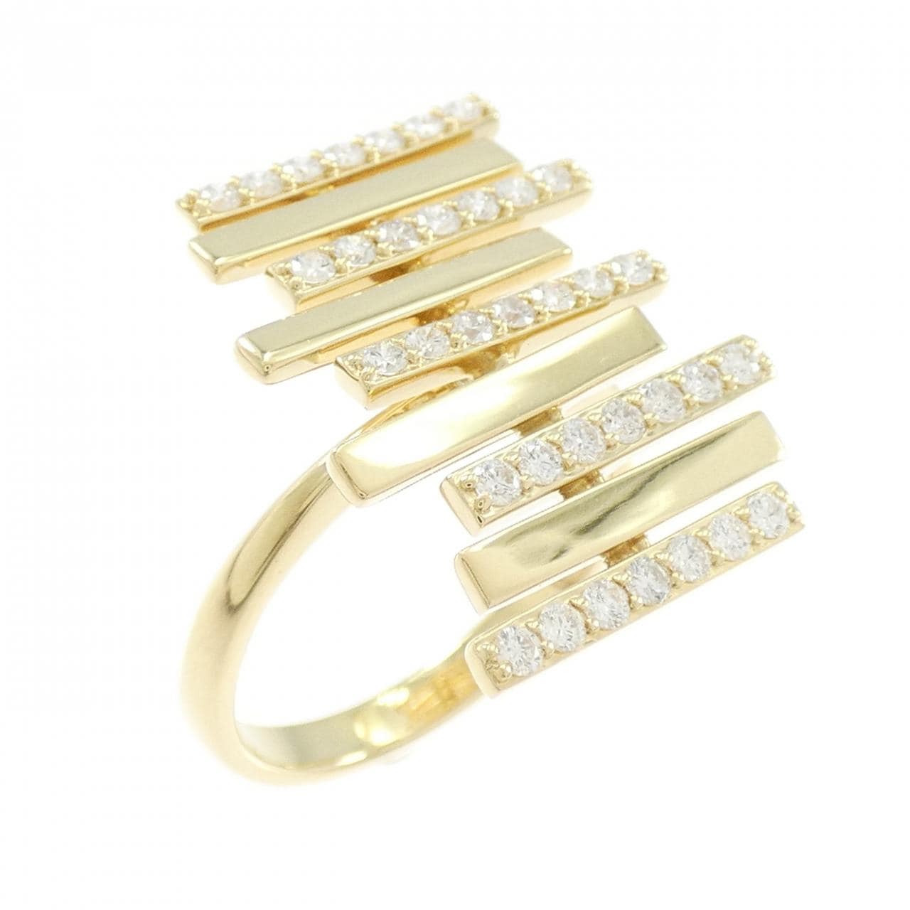 K18YG ダイヤモンド リング 0.50CT