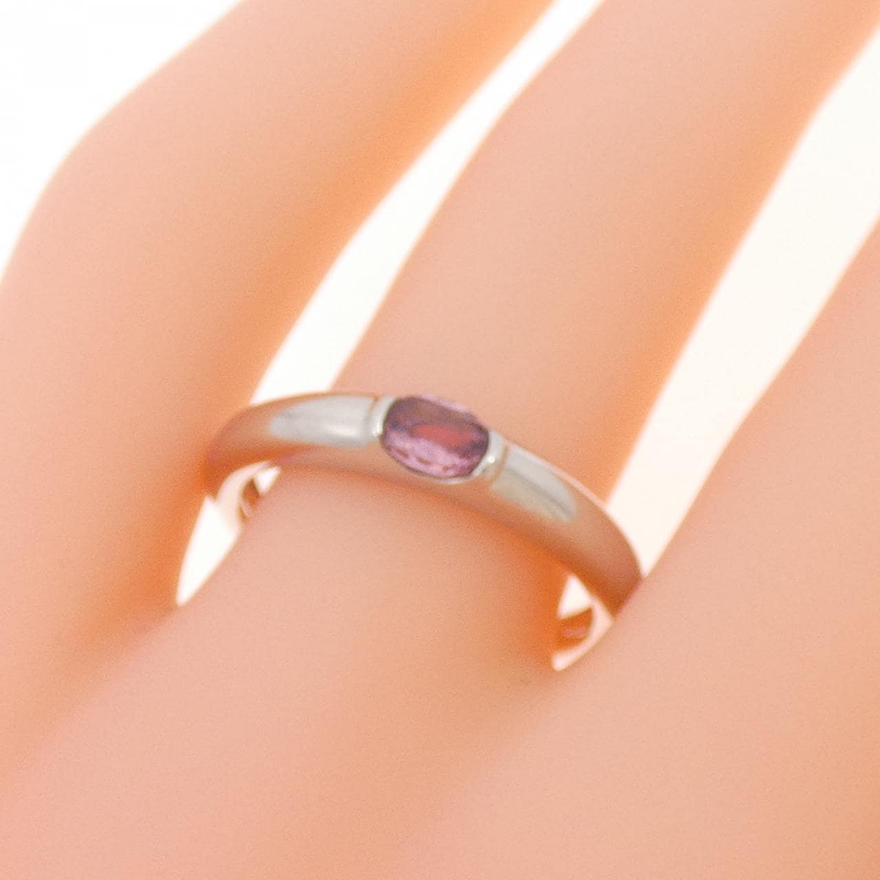PT900 サファイヤ リング 0.290CT