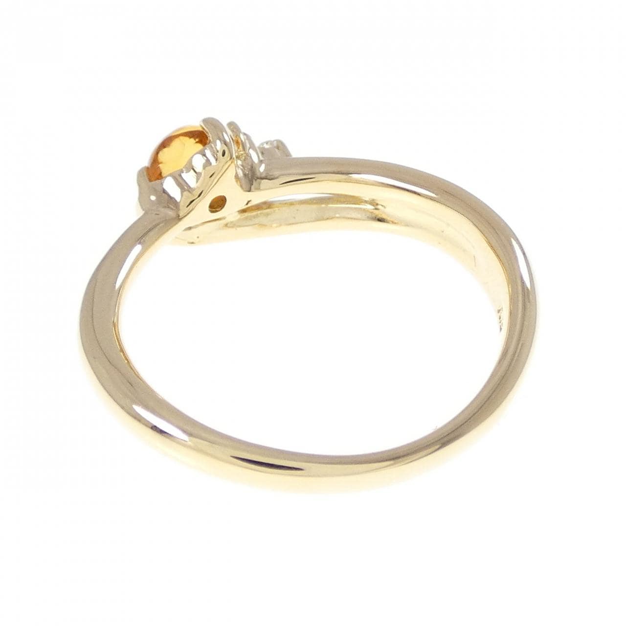 K18YG シトリン リング