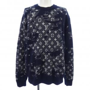 ルイヴィトン LOUIS VUITTON ディストレストモノグラムクルーネック HKN03WZMB ニット