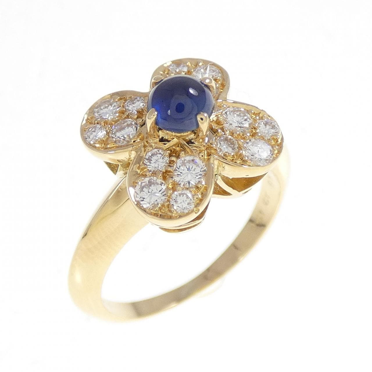 【ヴィンテージ】ヴァンクリーフ&アーペル トレフル リング 0.51CT