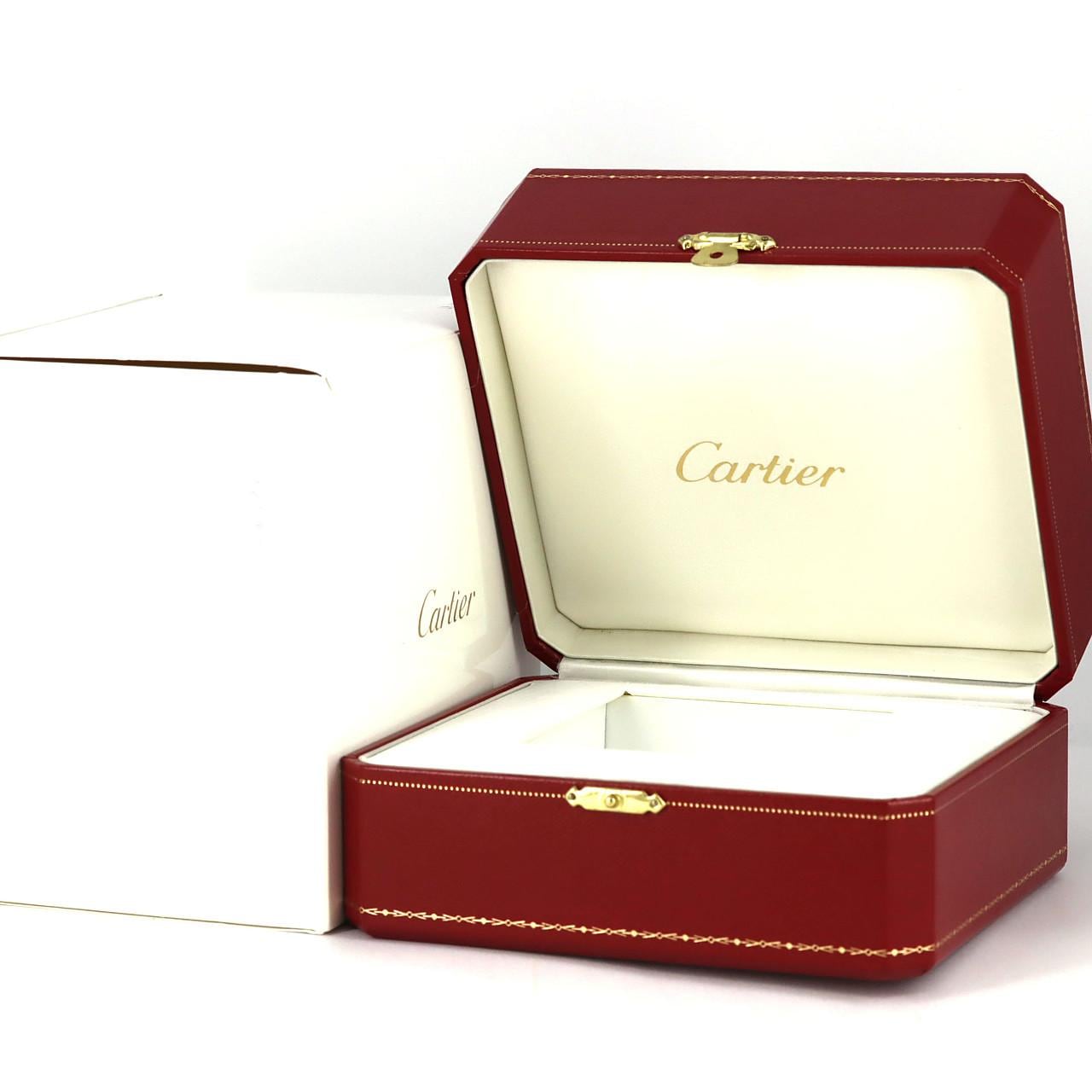 カルティエ バロンブルーMM コンビ W69008Z3 SSxYG クォーツ