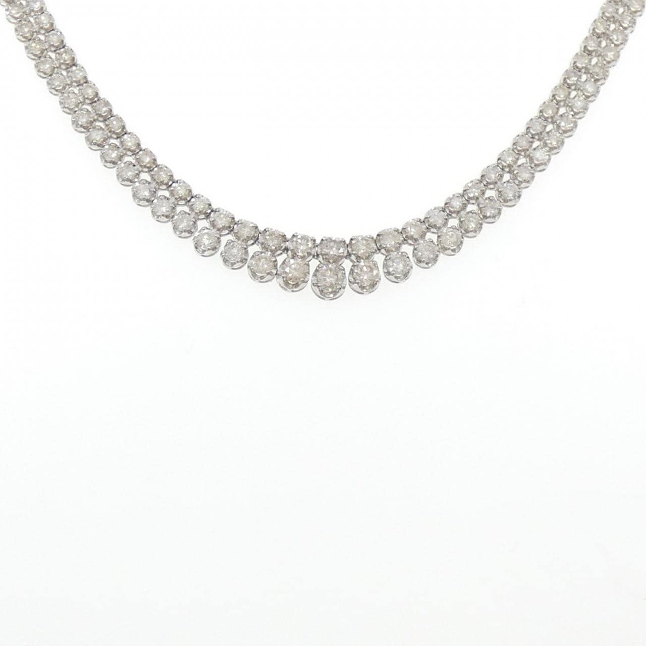 PT850 ダイヤモンド ネックレス 10.03CT