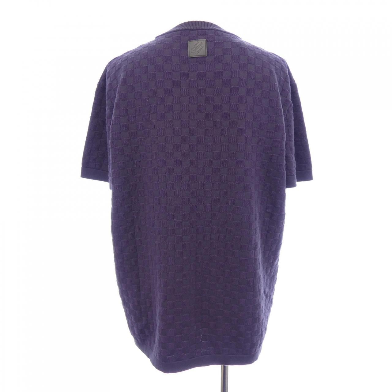 ルイヴィトン LOUIS VUITTON ダミエジャカード ショートスリーブクルーネック HUN90WAUR トップス