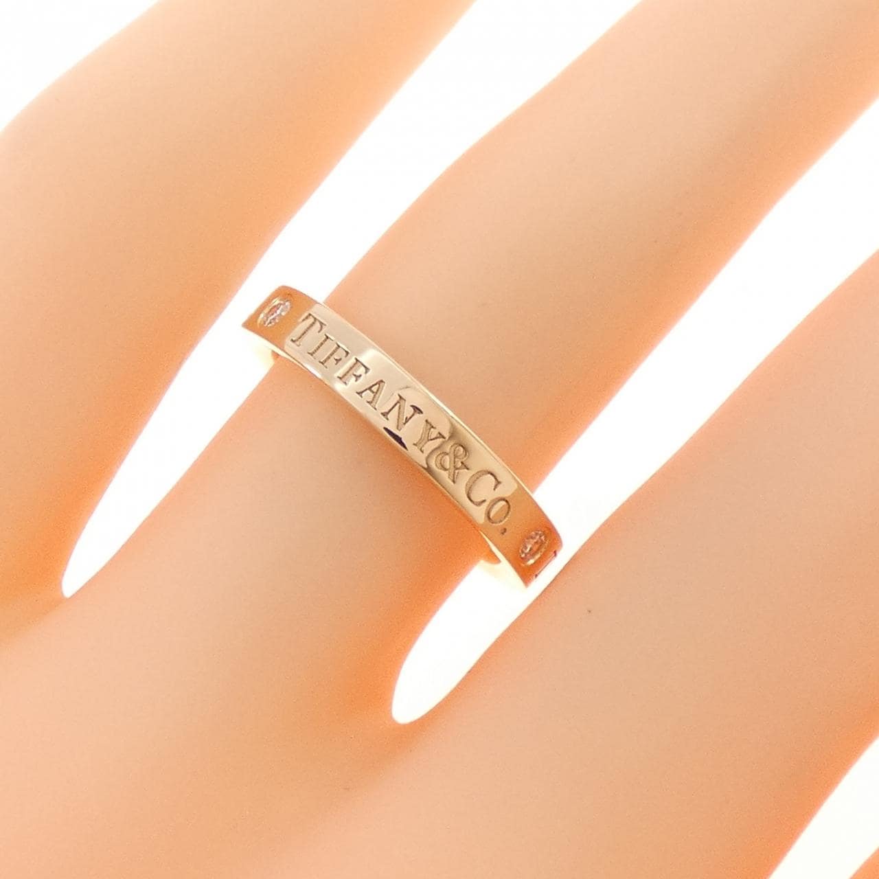 ティファニー バンド リング