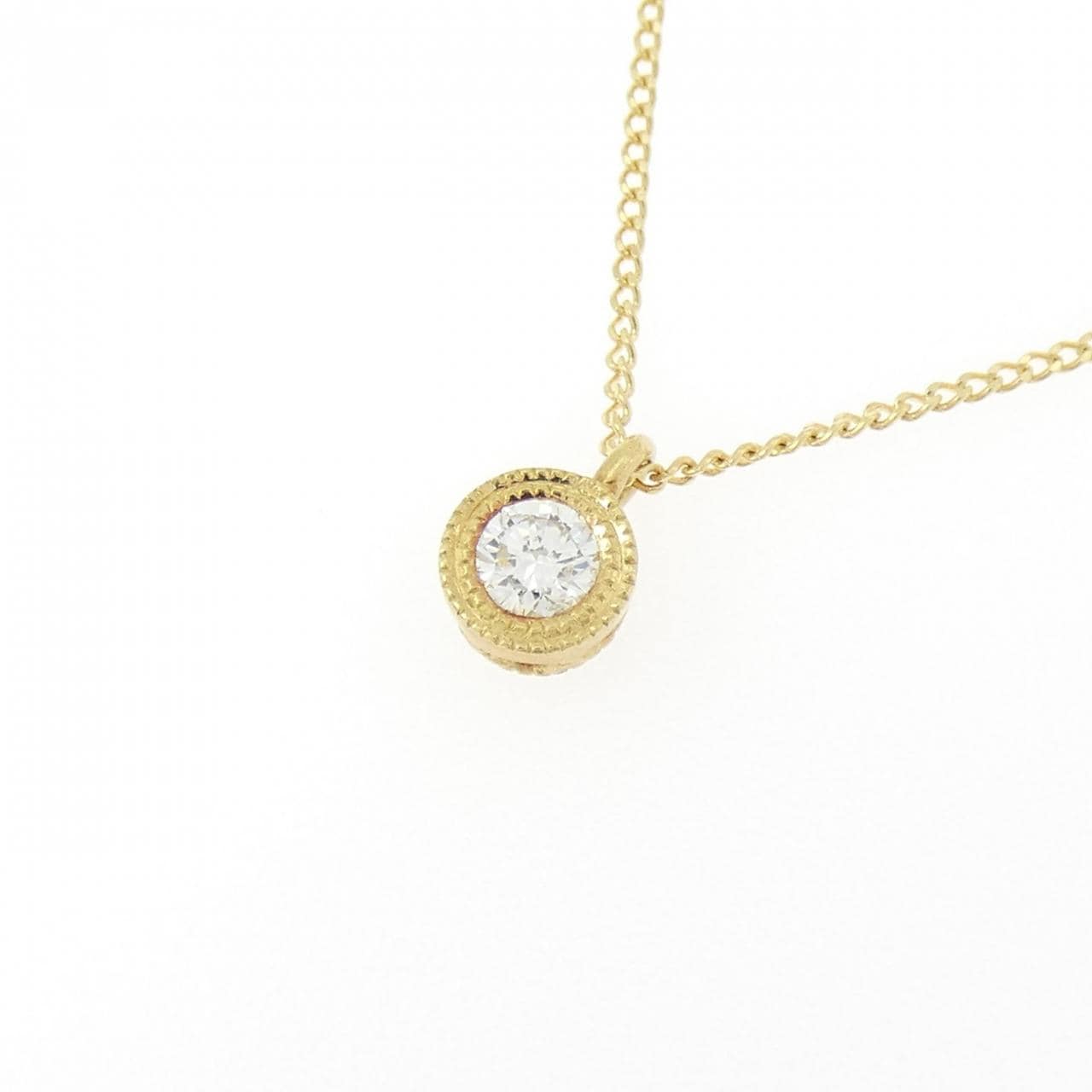ハム レース ネックレス 0.10CT