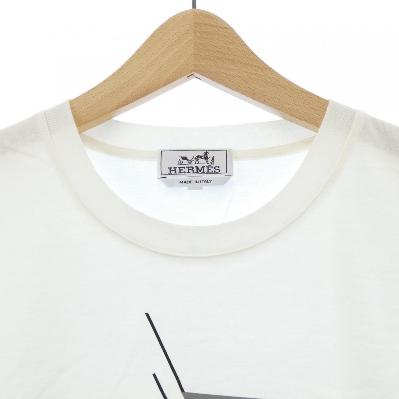 エルメス HERMES エトリエ アン フラグモン　ETRIER EN FRAGMENTS 457950HA Tシャツ