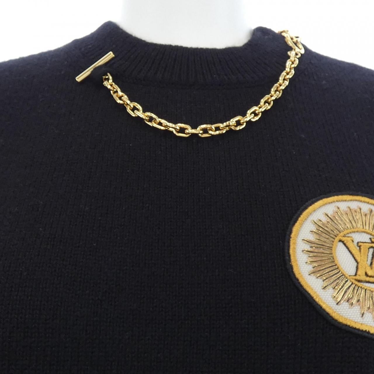 ルイヴィトン LOUIS VUITTON チェーンディテールパッチセーター FNKL36FZ3 ニット