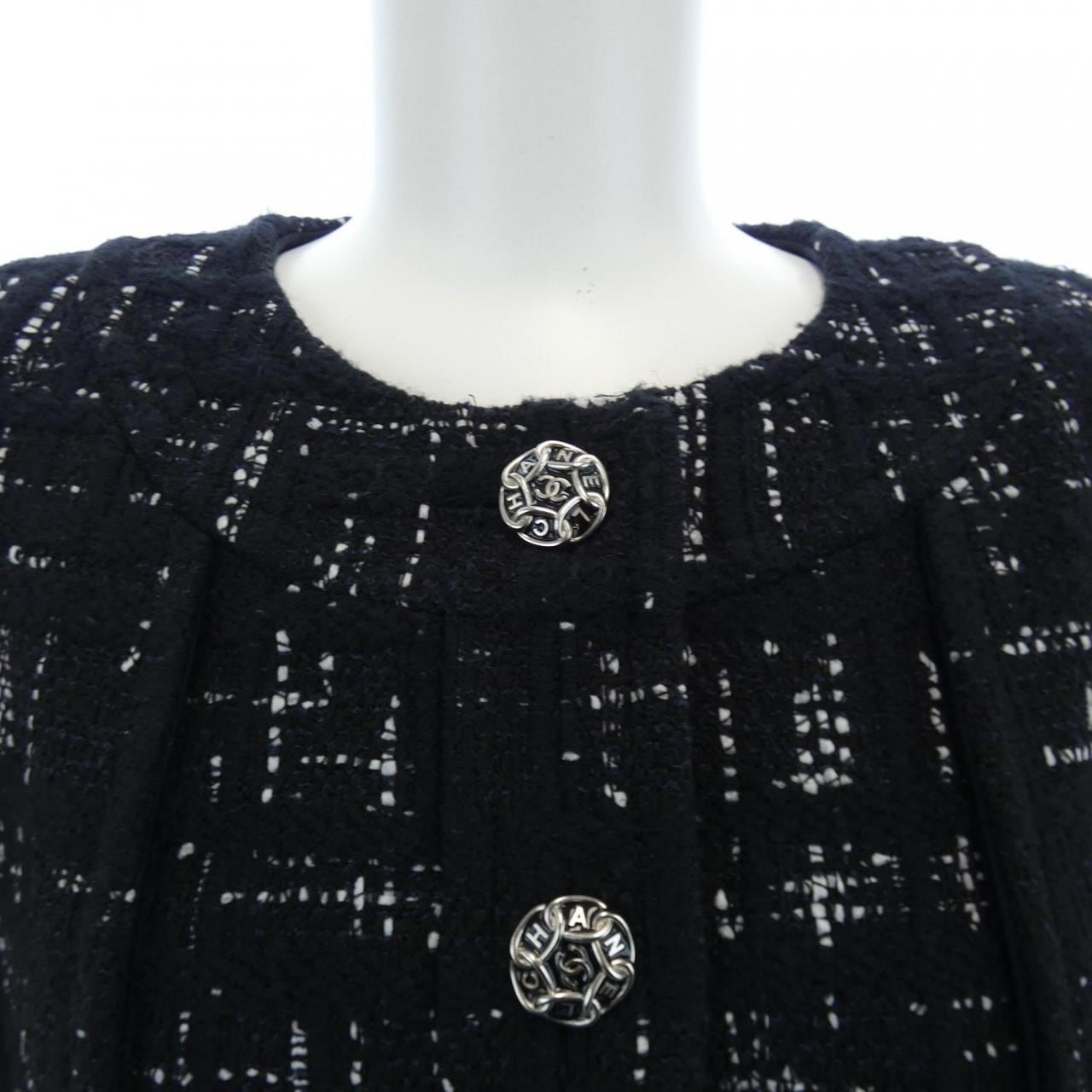 CHANEL CHANEL Collarless Jacket