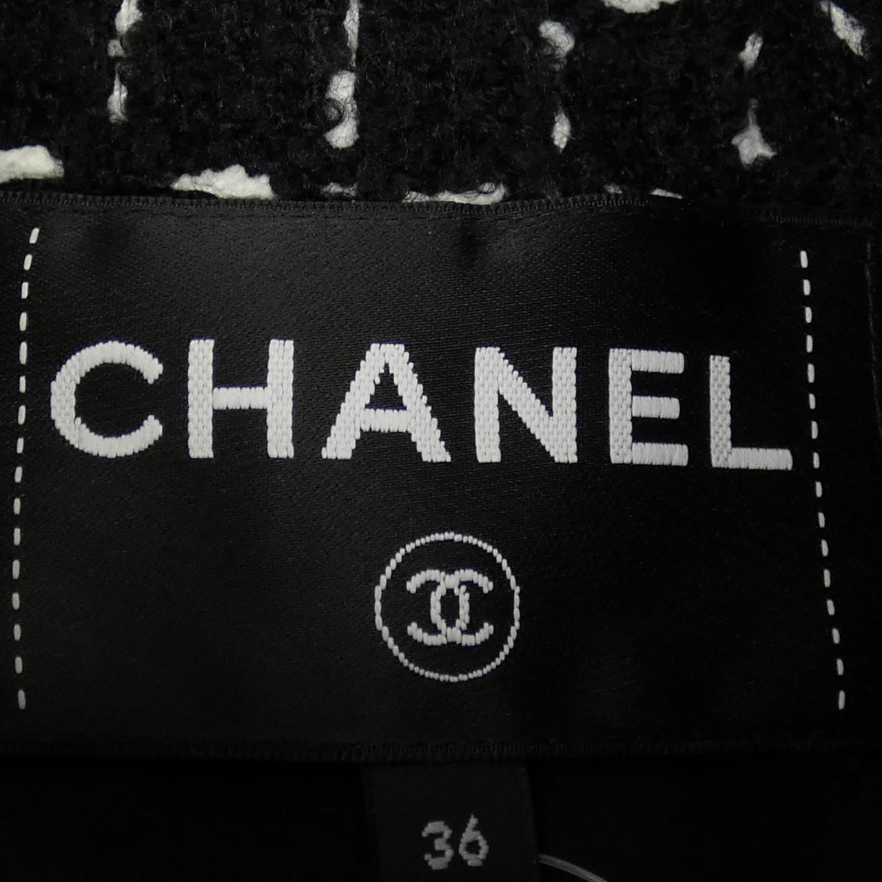 シャネル CHANEL ノーカラージャケット