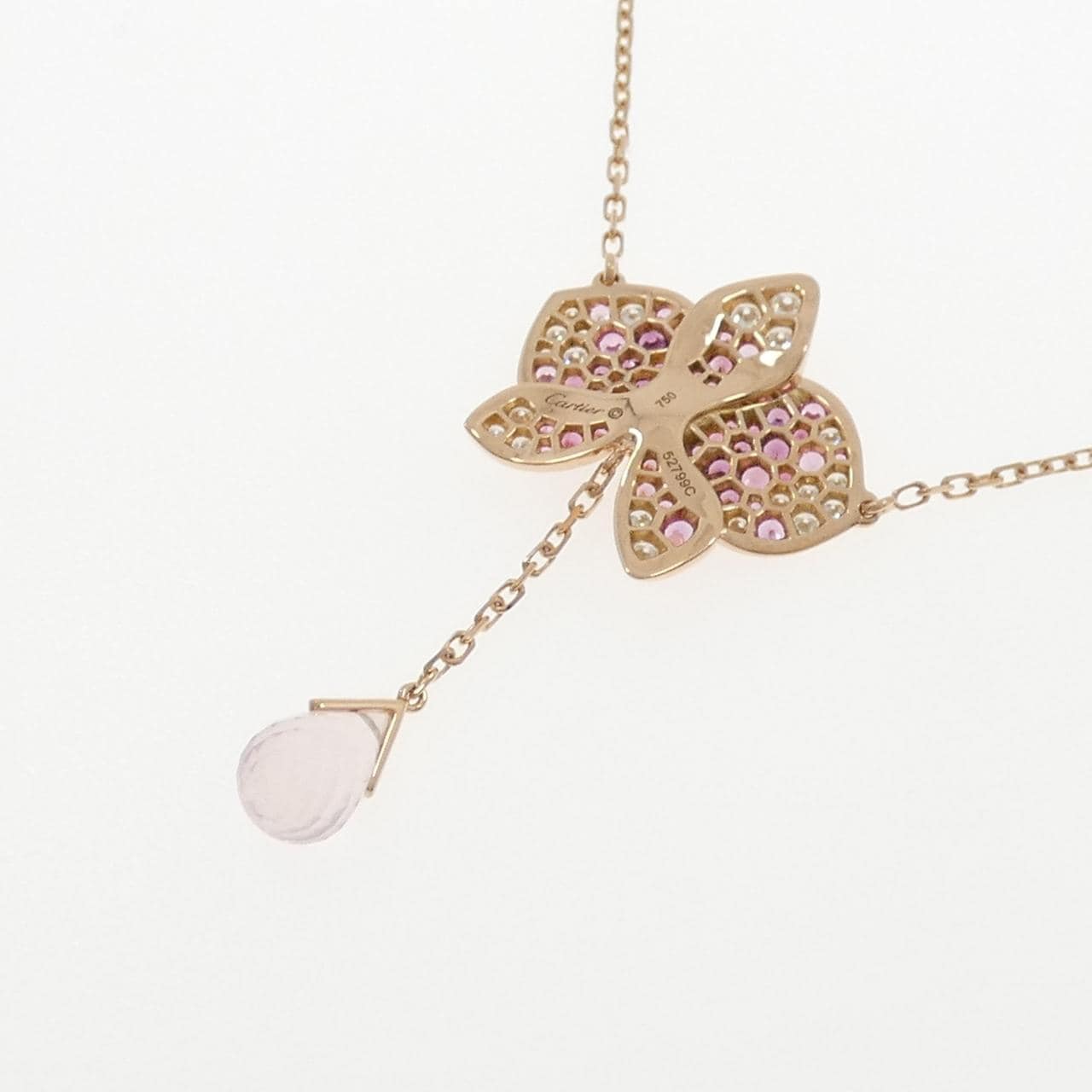 カルティエ カレスドルキデ ネックレス