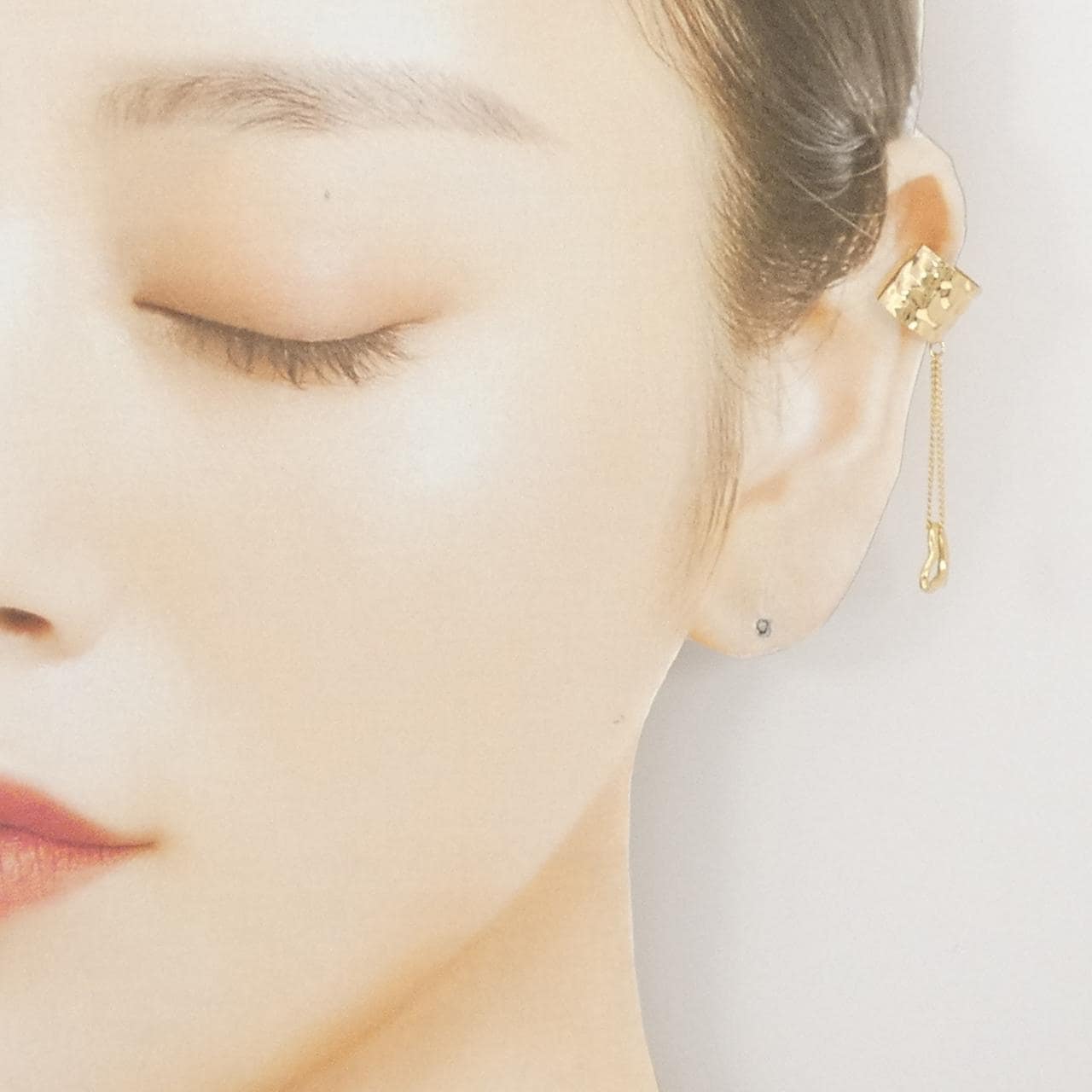 K18YG イヤーカフ 片耳