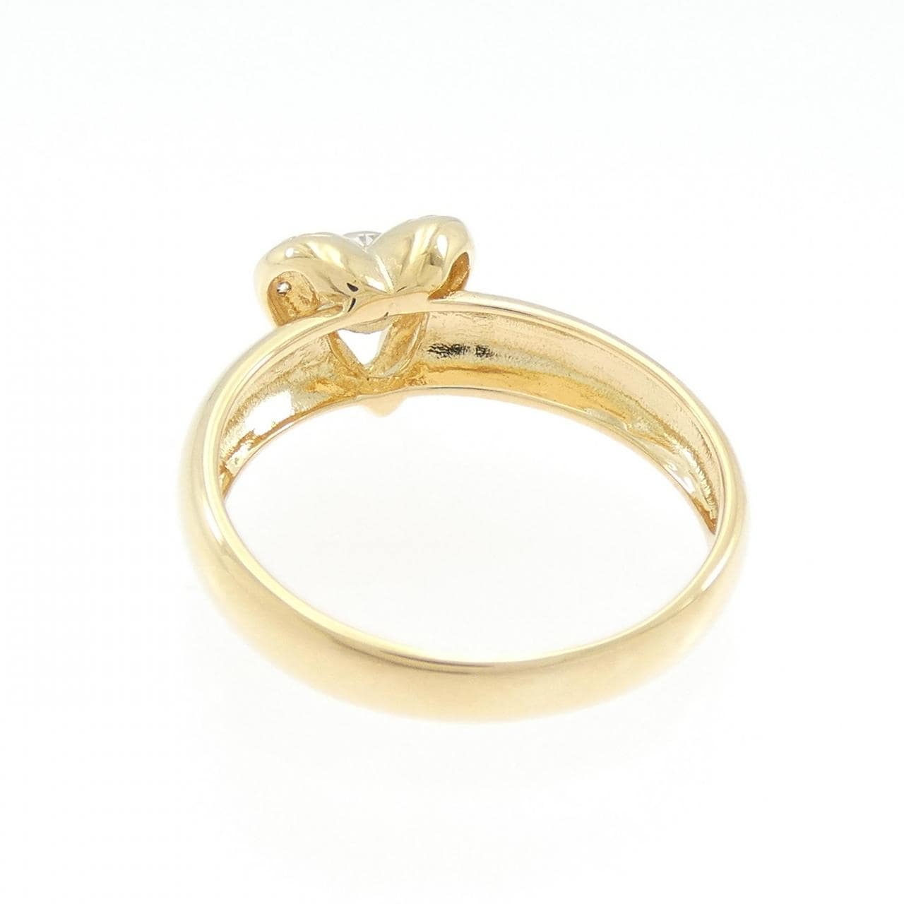 K18YG ダイヤモンド リング 0.26CT