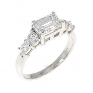 [Remake] PT Diamond Ring 1.010CT E SI2 Emerald Cut