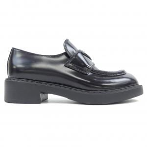 プラダ PRADA チョコレート ローファー トライアングルロゴ 1D246M シューズ