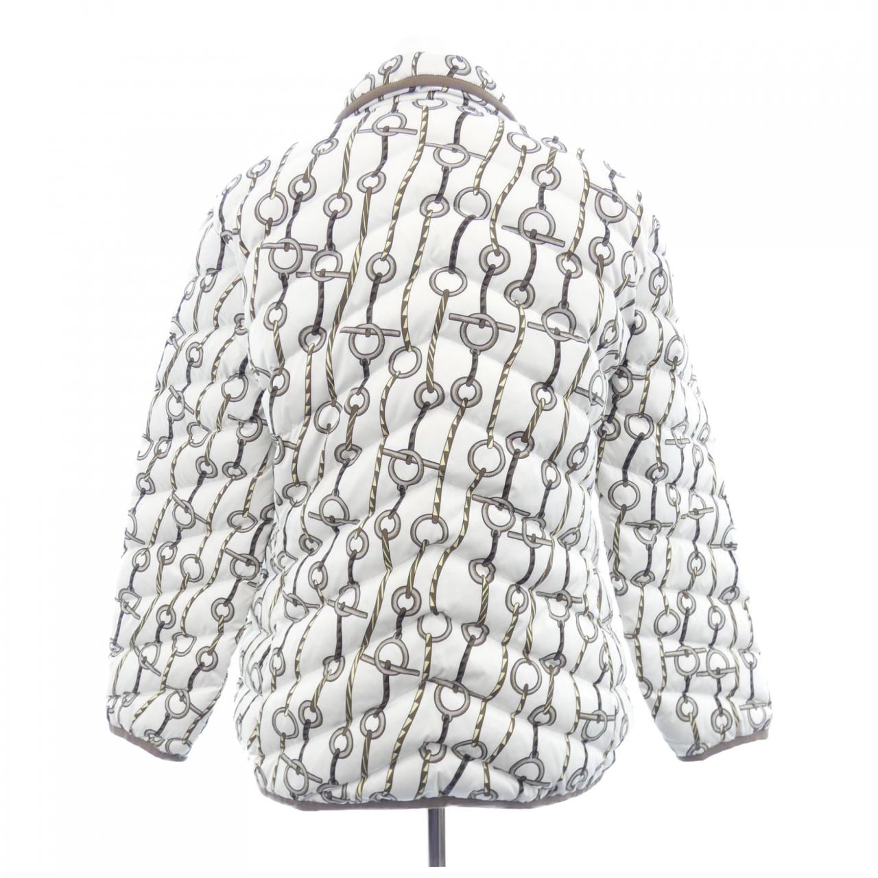 エルメス HERMES FIGURE ARTISTIQUE CORDE 3H0171D2 ダウンジャケット