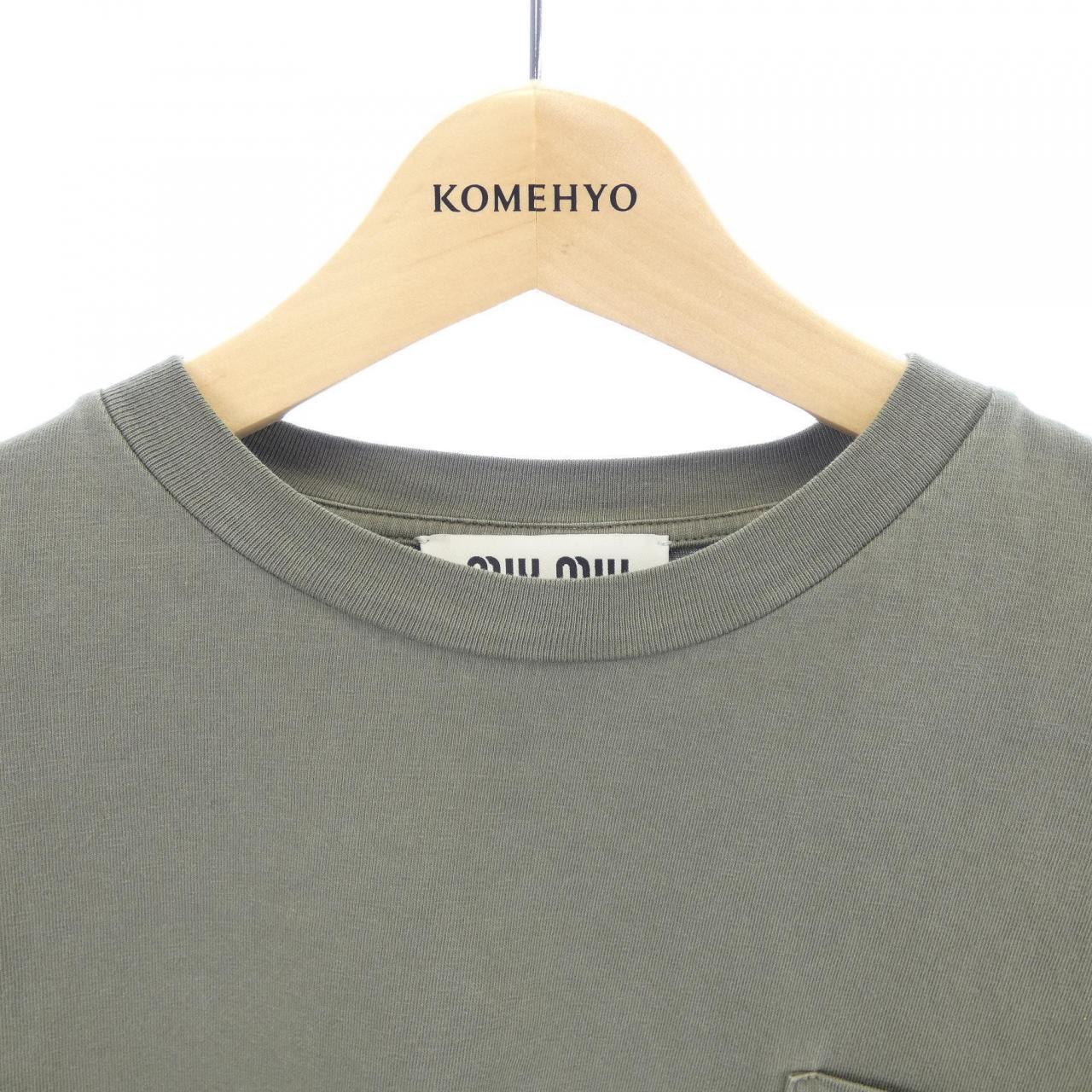 ミュウミュウ MIU MIU MJL061 SOOO 159E Tシャツ