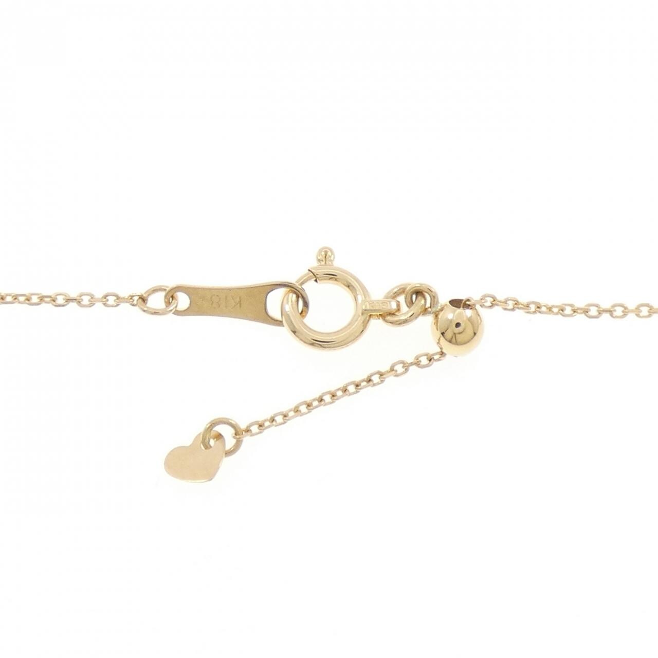 K18YG ダイヤモンド ネックレス 0.90CT