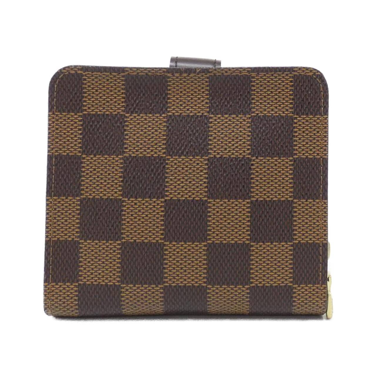 ルイヴィトン ダミエ コンパクト ジップ N61668 財布