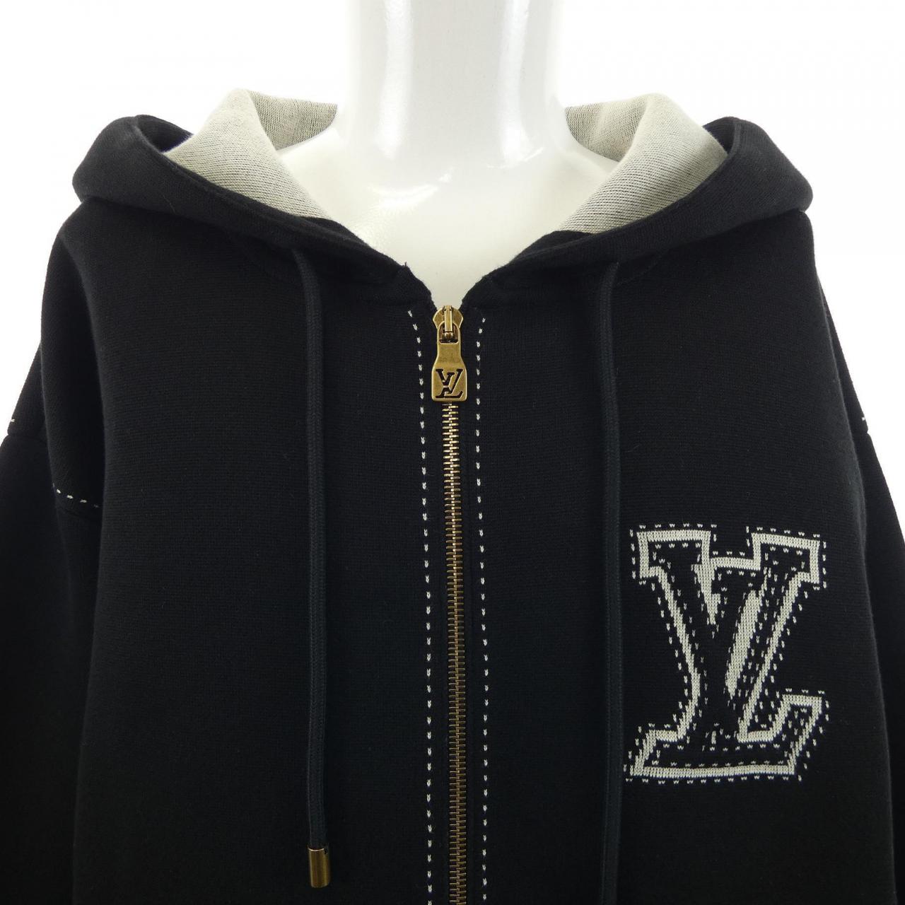 ルイヴィトン LOUIS VUITTON グラフィックインターシャジップコットンフーディ HRN89WAUR パーカー
