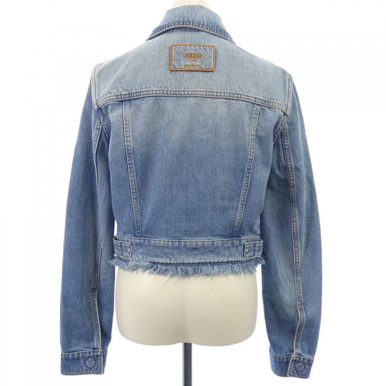 フェンディ FENDI FLF736 ANQ7 デニムジャケット
