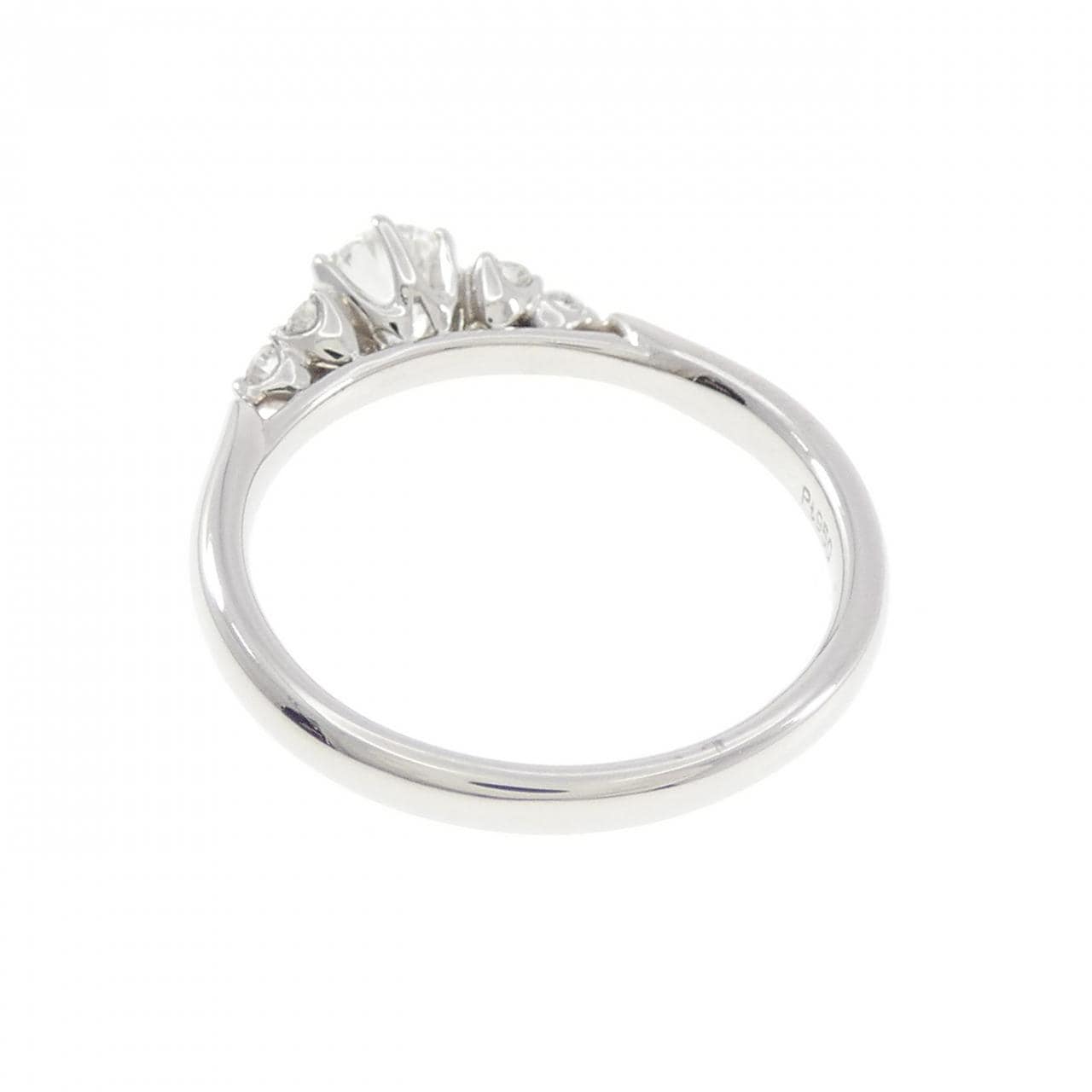 PT950 Diamond Ring 0.325CT F SI1 EXT