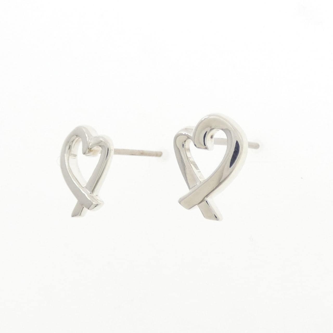 ティファニー ラビングハート ミニ ピアス