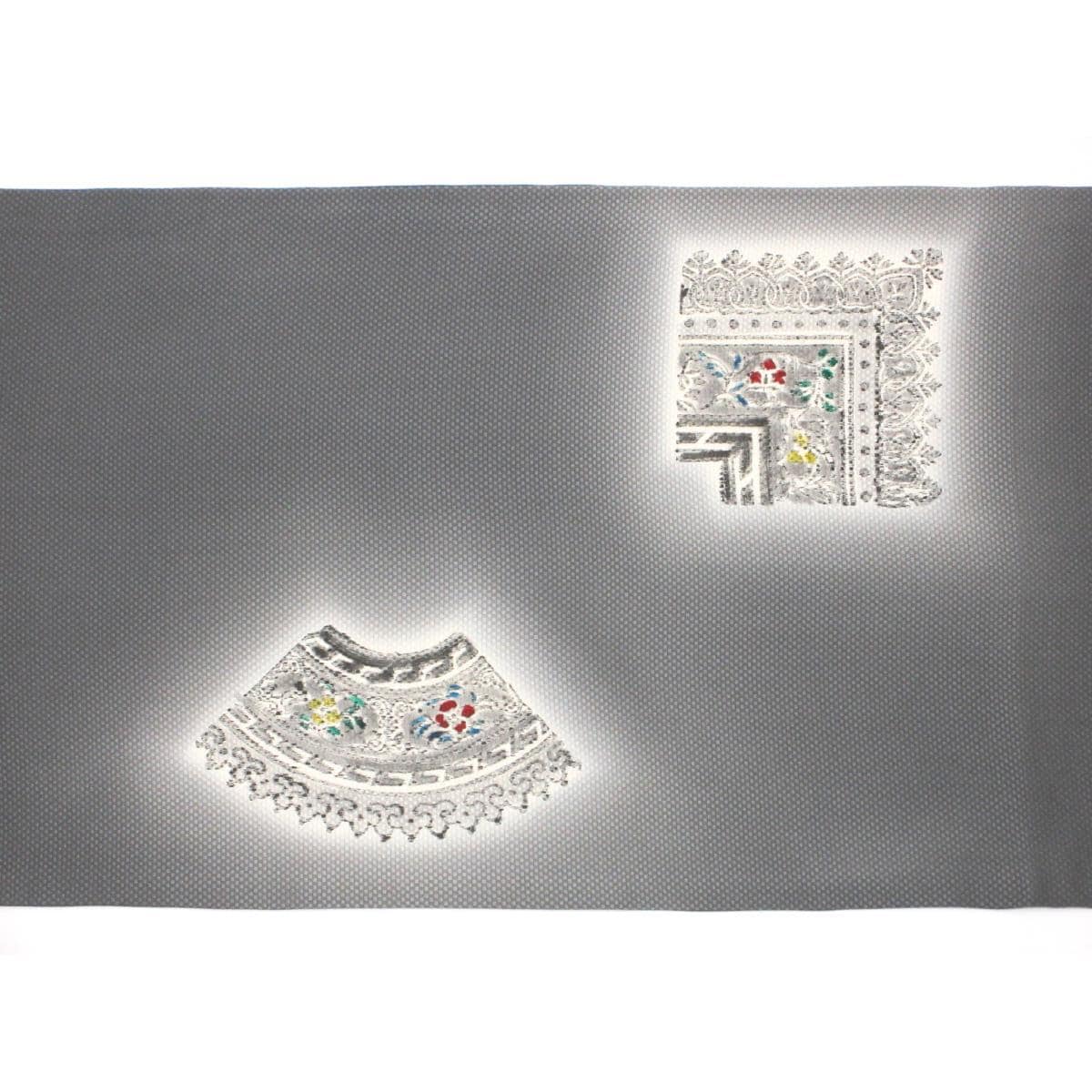 【未使用品】袋帯　川端美朝　古代印度木版更紗