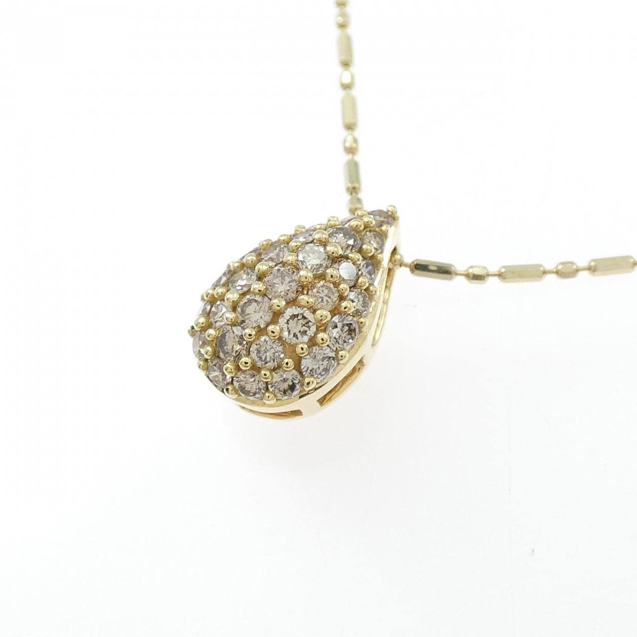 K18YG ダイヤモンド ネックレス 0.30CT