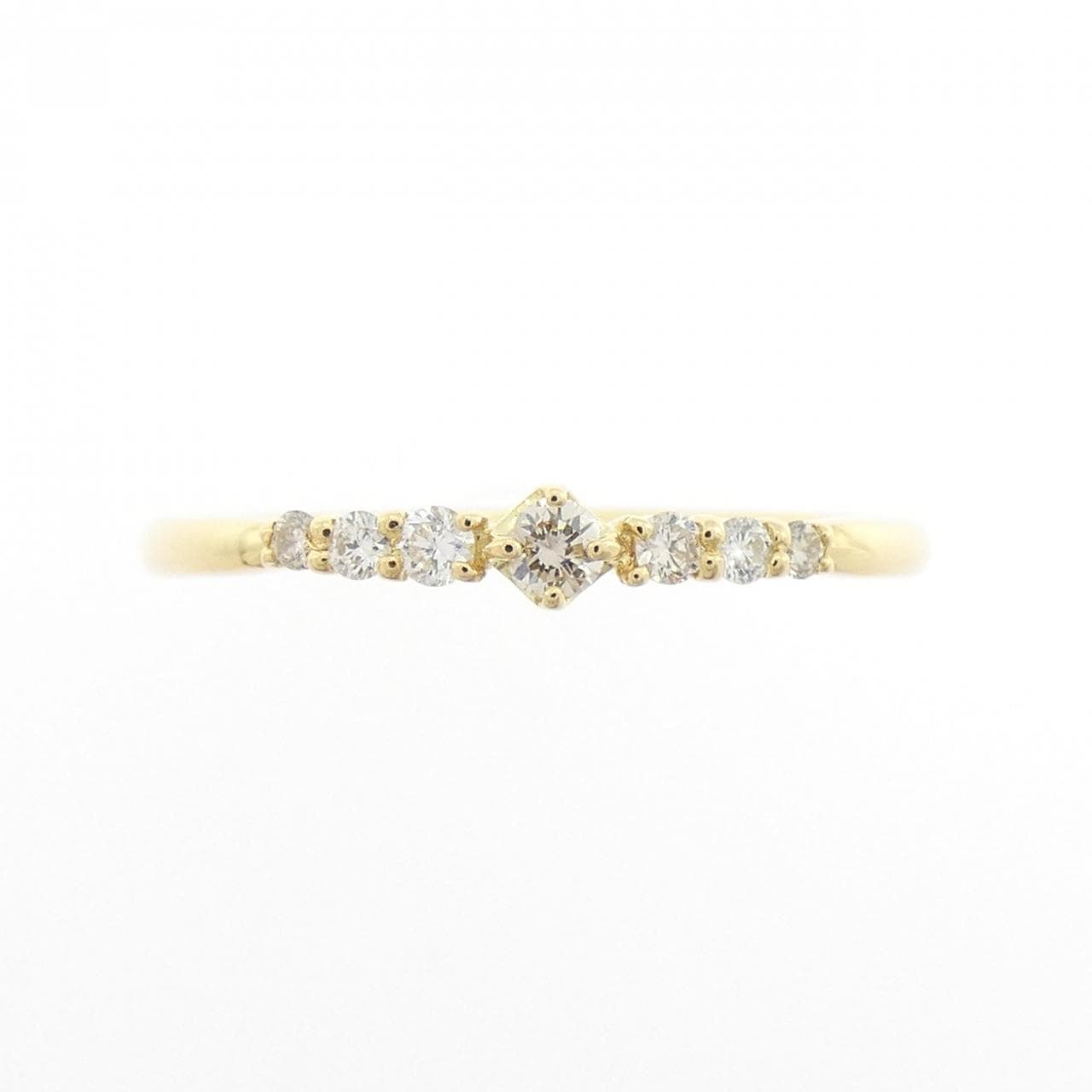 K18YG ダイヤモンド リング 0.10CT