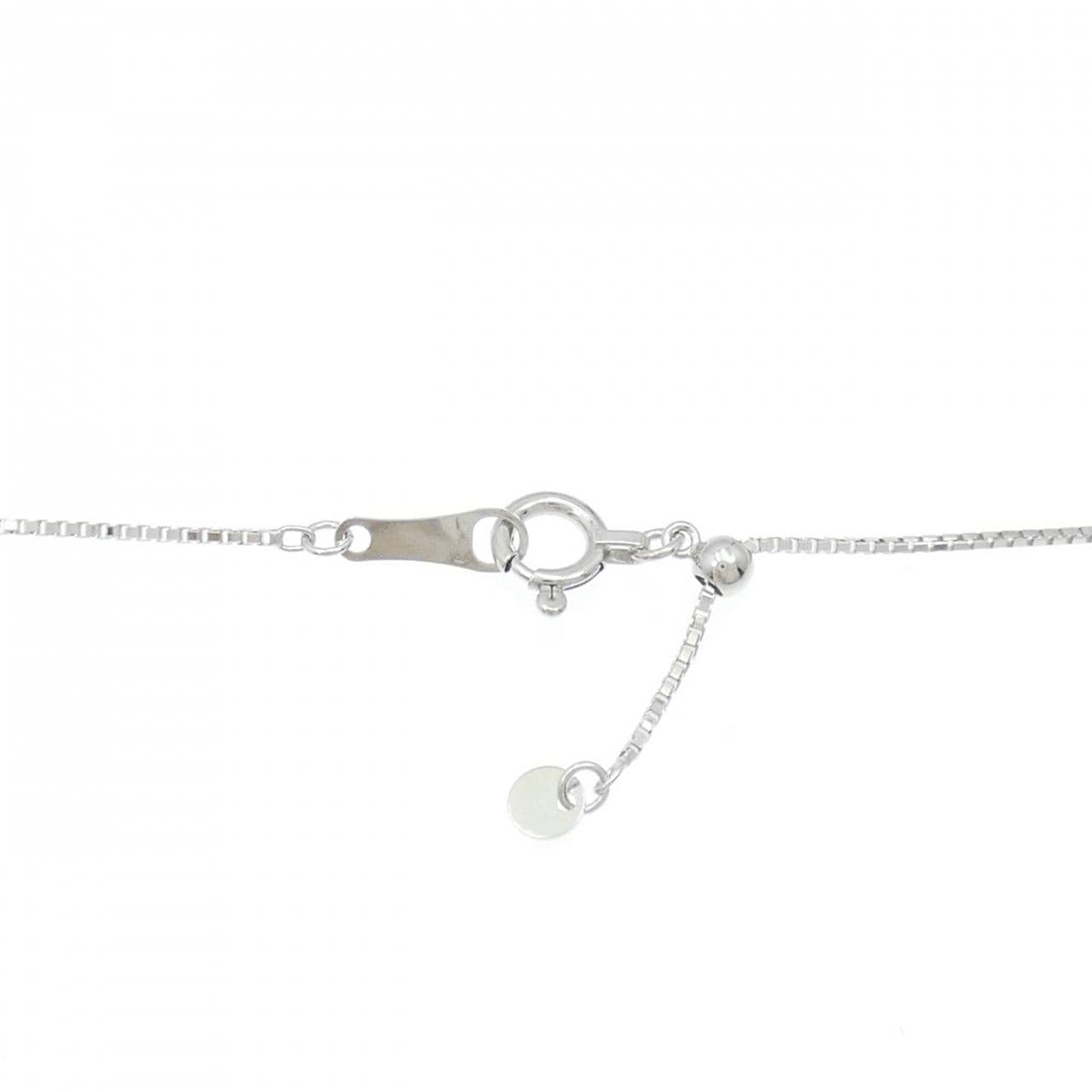 K18WG ダイヤモンド ネックレス