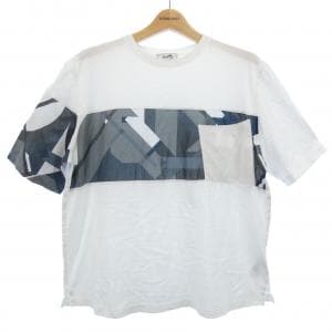 エルメス HERMES プリントストライプポケット *31-5758. Tシャツ