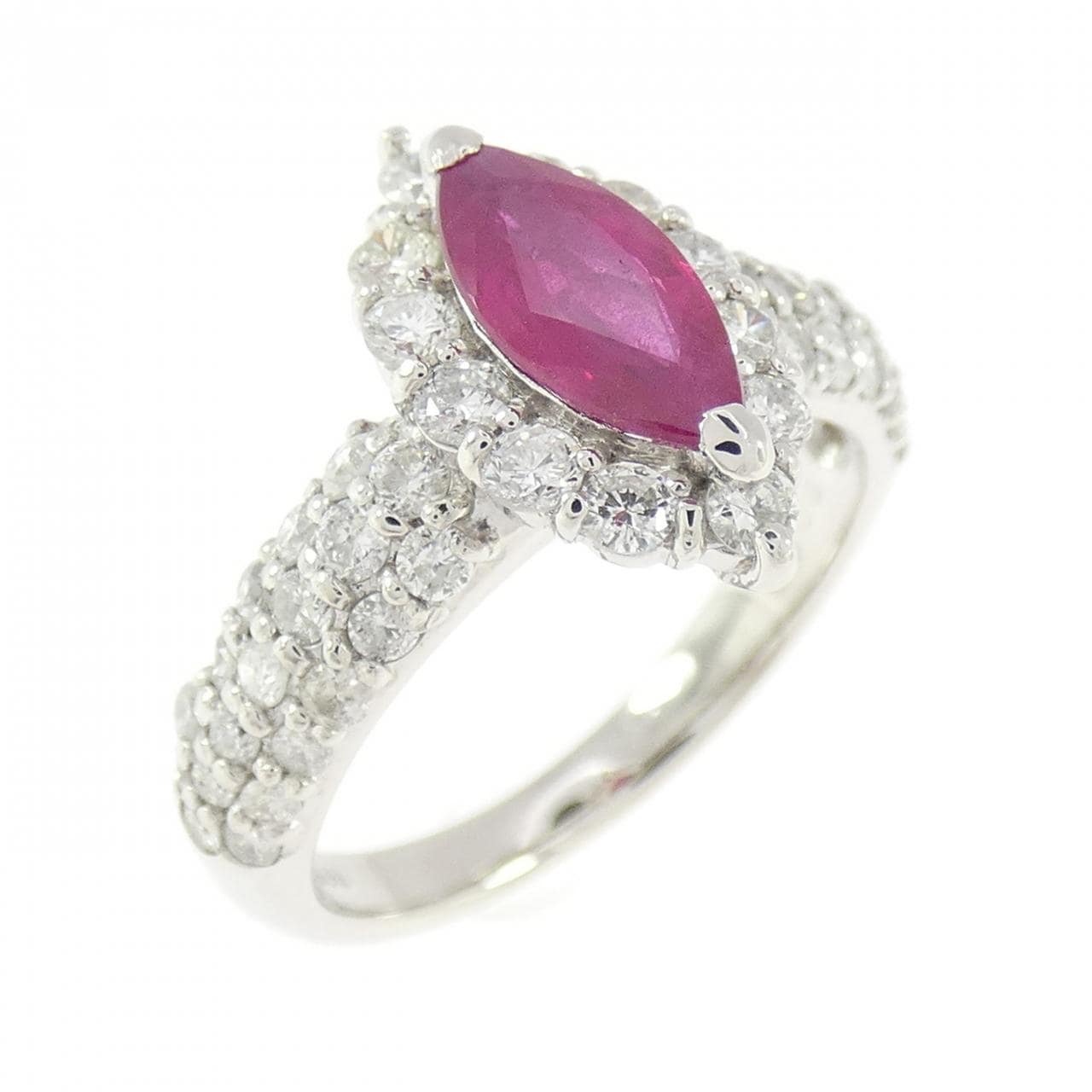 PT900 ルビー リング 0.97CT