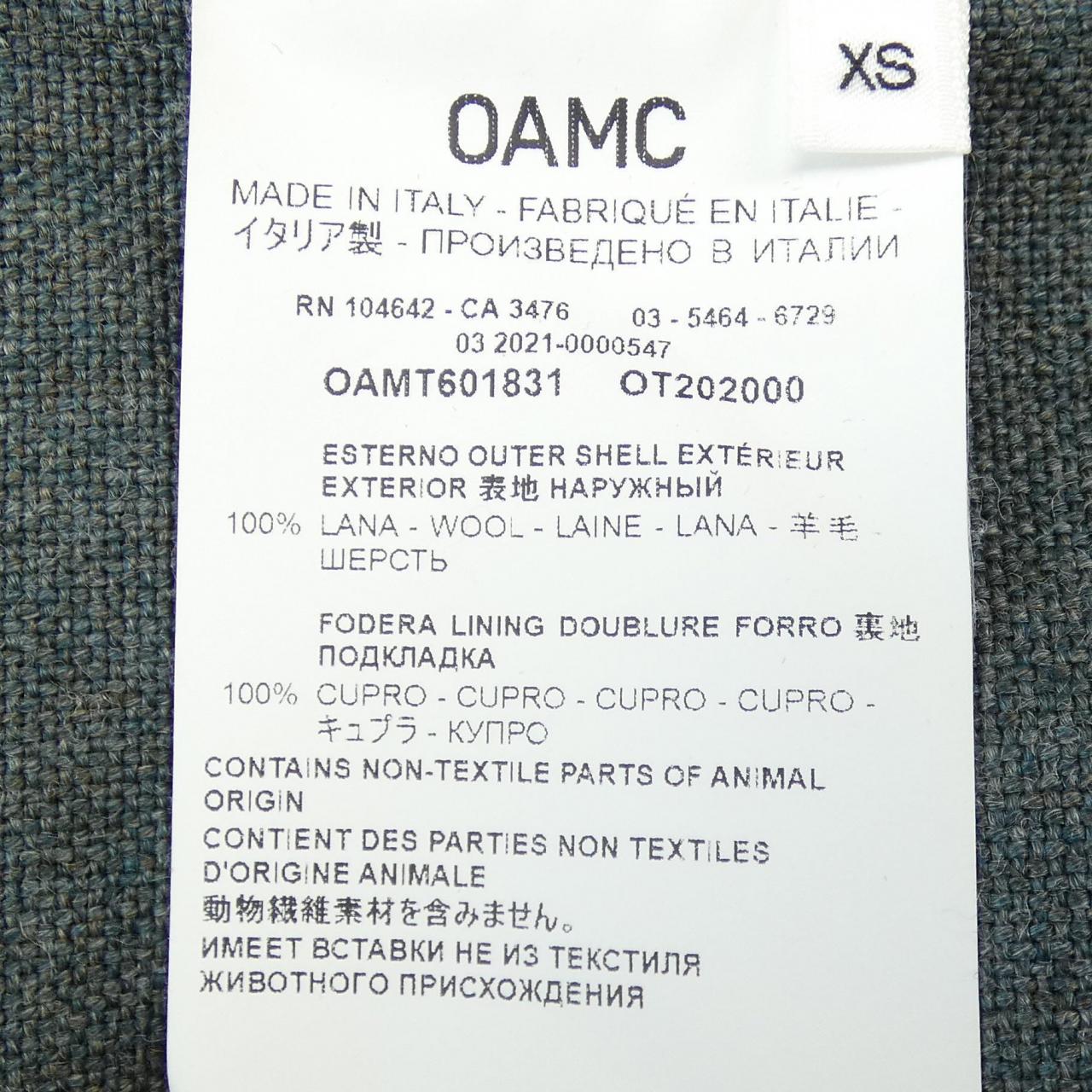 オーエーエムシー OAMC ジャケット
