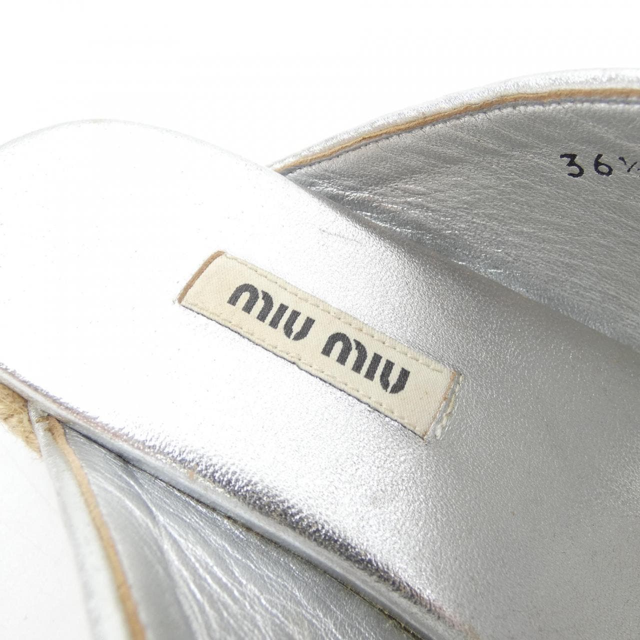 ミュウミュウ MIU MIU サンダル