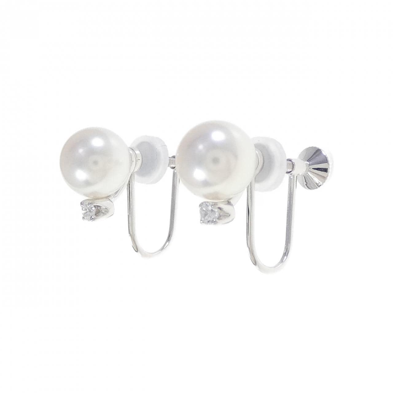 MIKIMOTO Akoya珍珠耳夹7.2 毫米