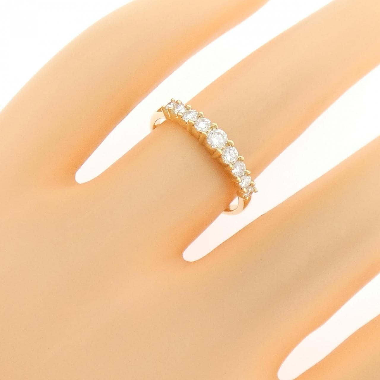 タサキ ハーフ エタニティ リング 0.34CT