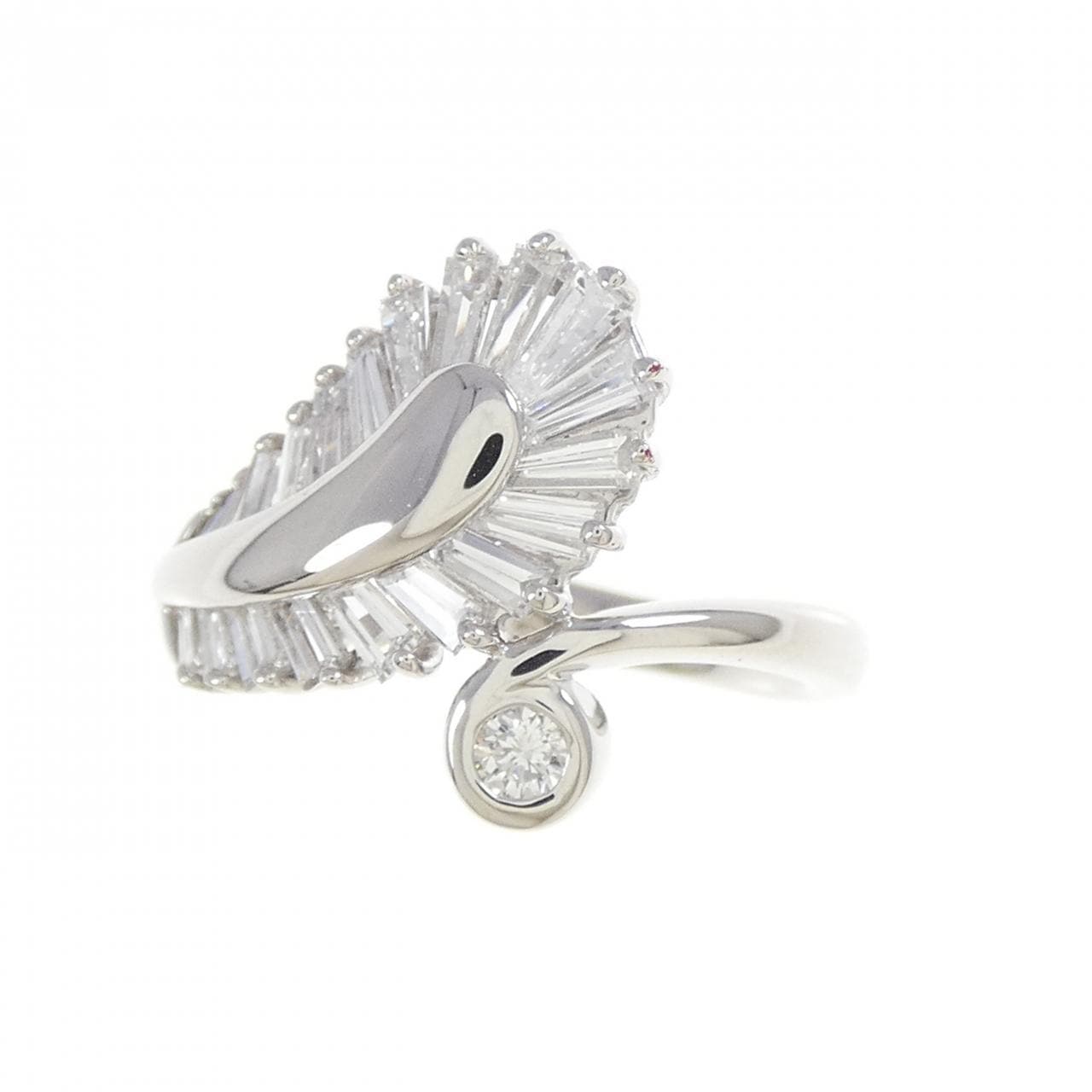 PT900 ダイヤモンド リング 1.00CT