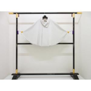 【新品】ケープ　アンゴラ　ロール衿