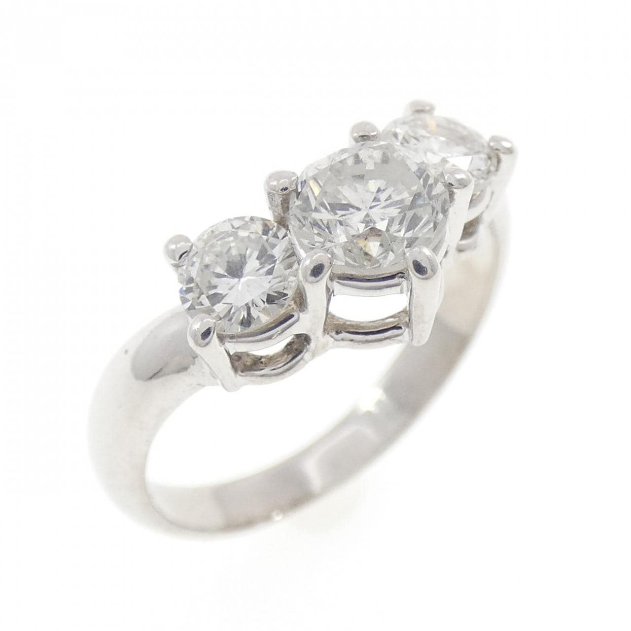 PT900 ダイヤモンド リング 1.00CT
