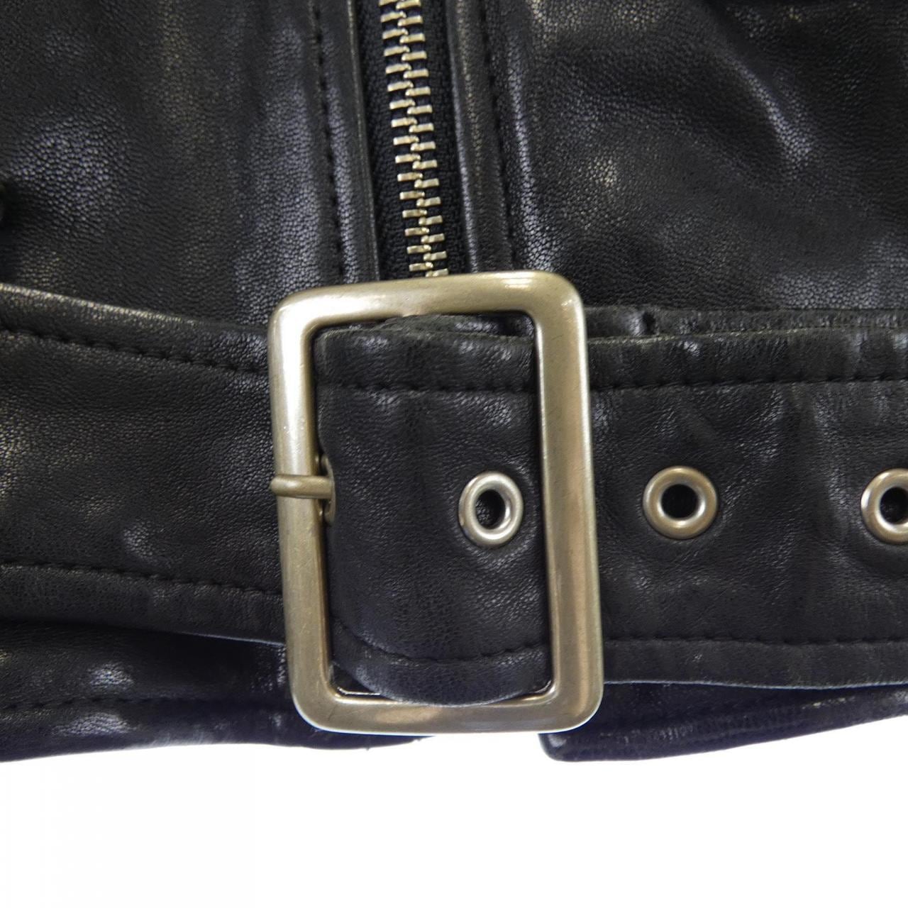 ビューティフルピープル beautiful people レザーライダースジャケット