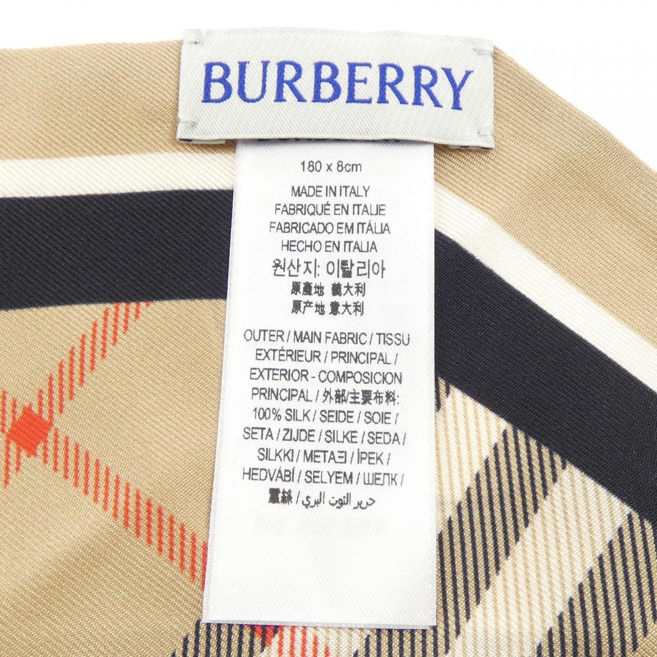 バーバリー BURBERRY 8114238 SCARF