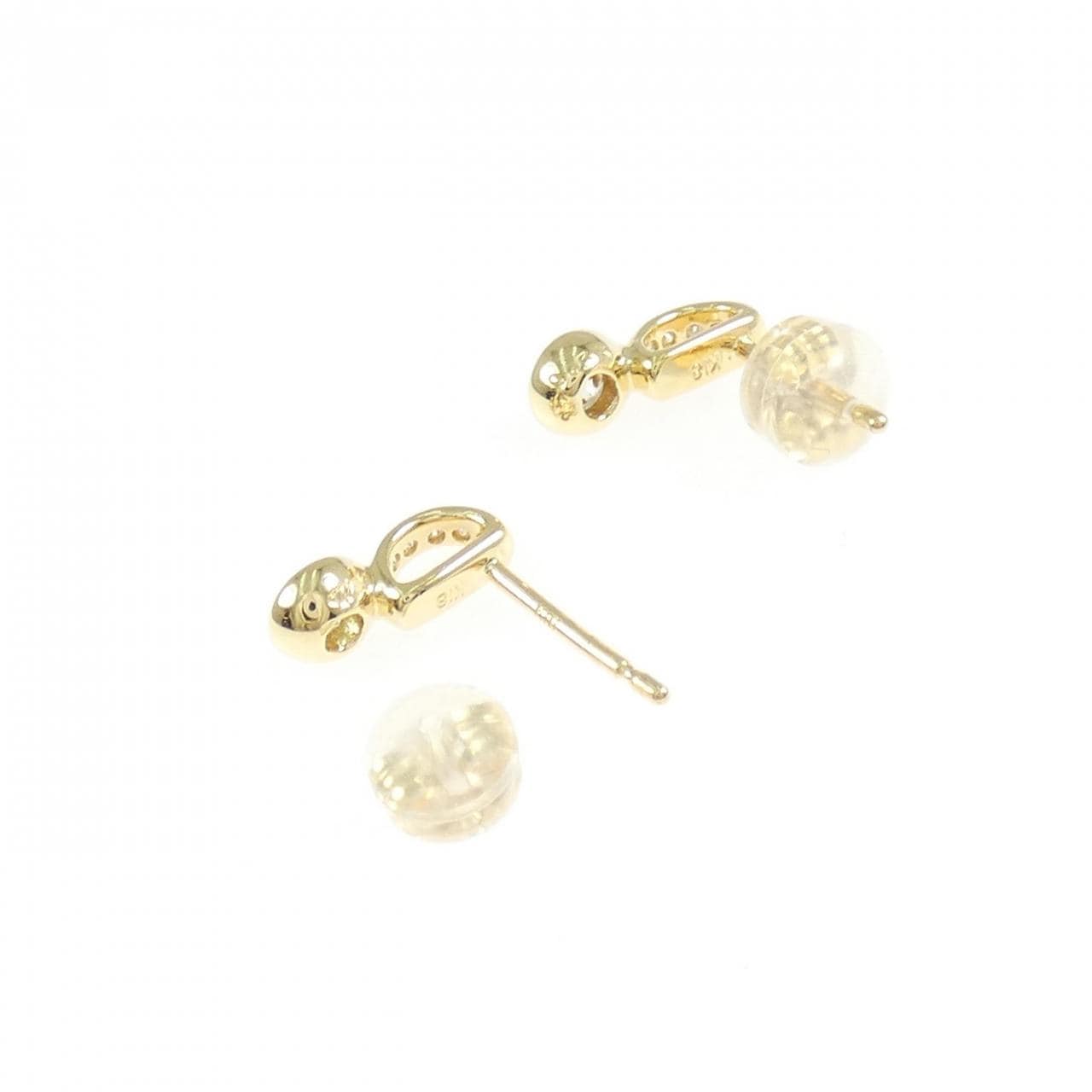K18YG ダイヤモンド ピアス 0.33CT
