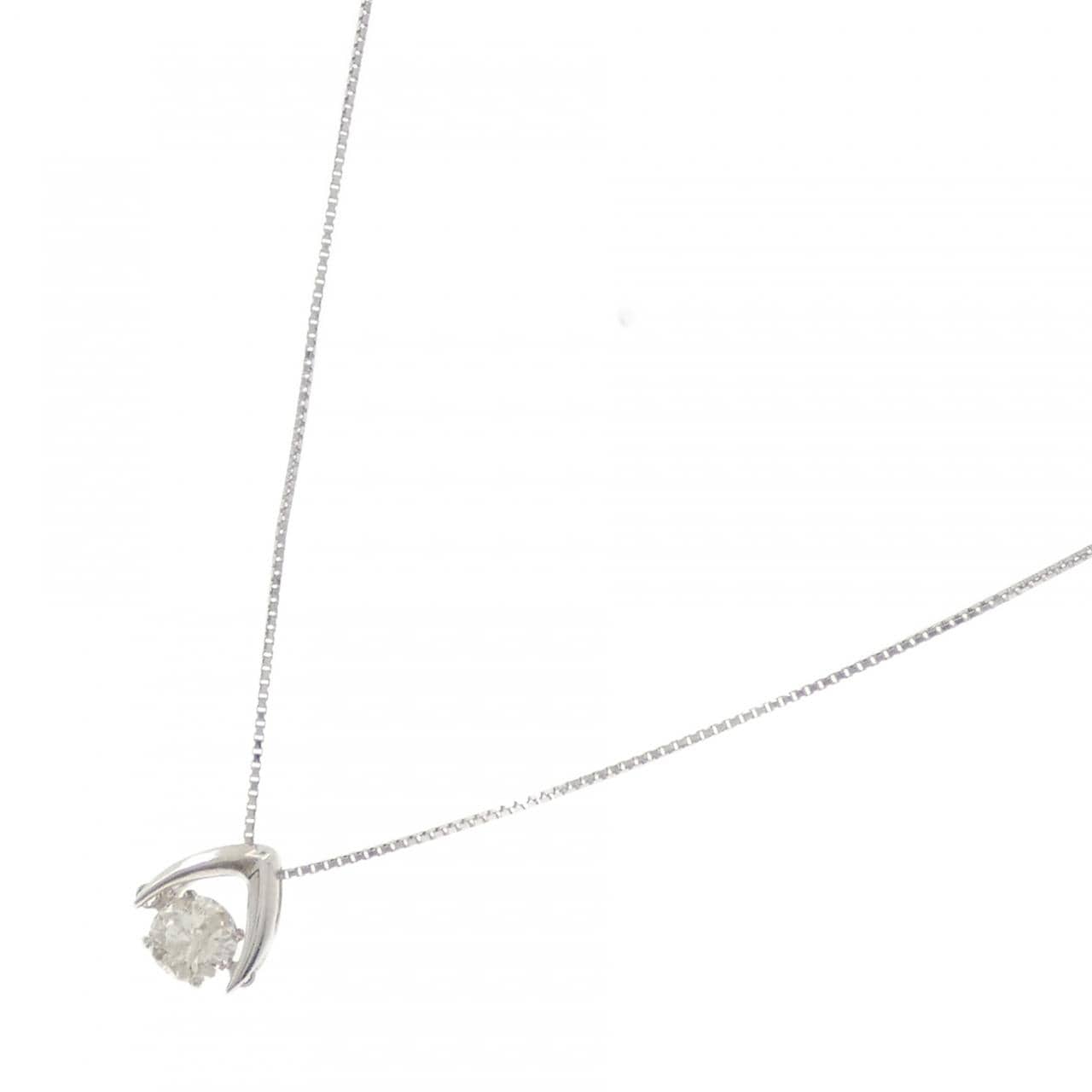 PT900/PT850 ダイヤモンド ネックレス 0.63CT