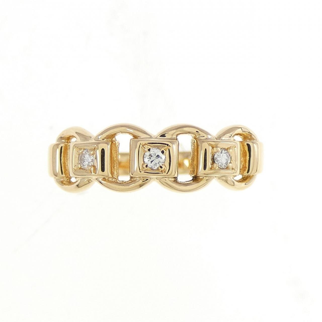 750YG ダイヤモンド リング 0.04CT