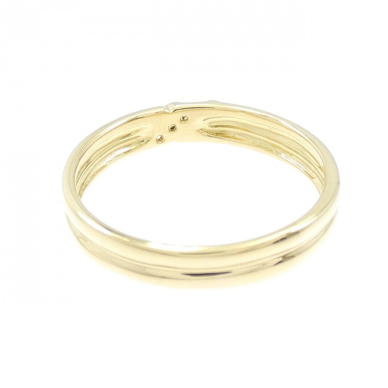 K18YG ダイヤモンド リング 0.03CT