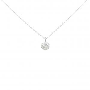 PT900/PT850 ソリティア ダイヤモンド ネックレス 0.2CT