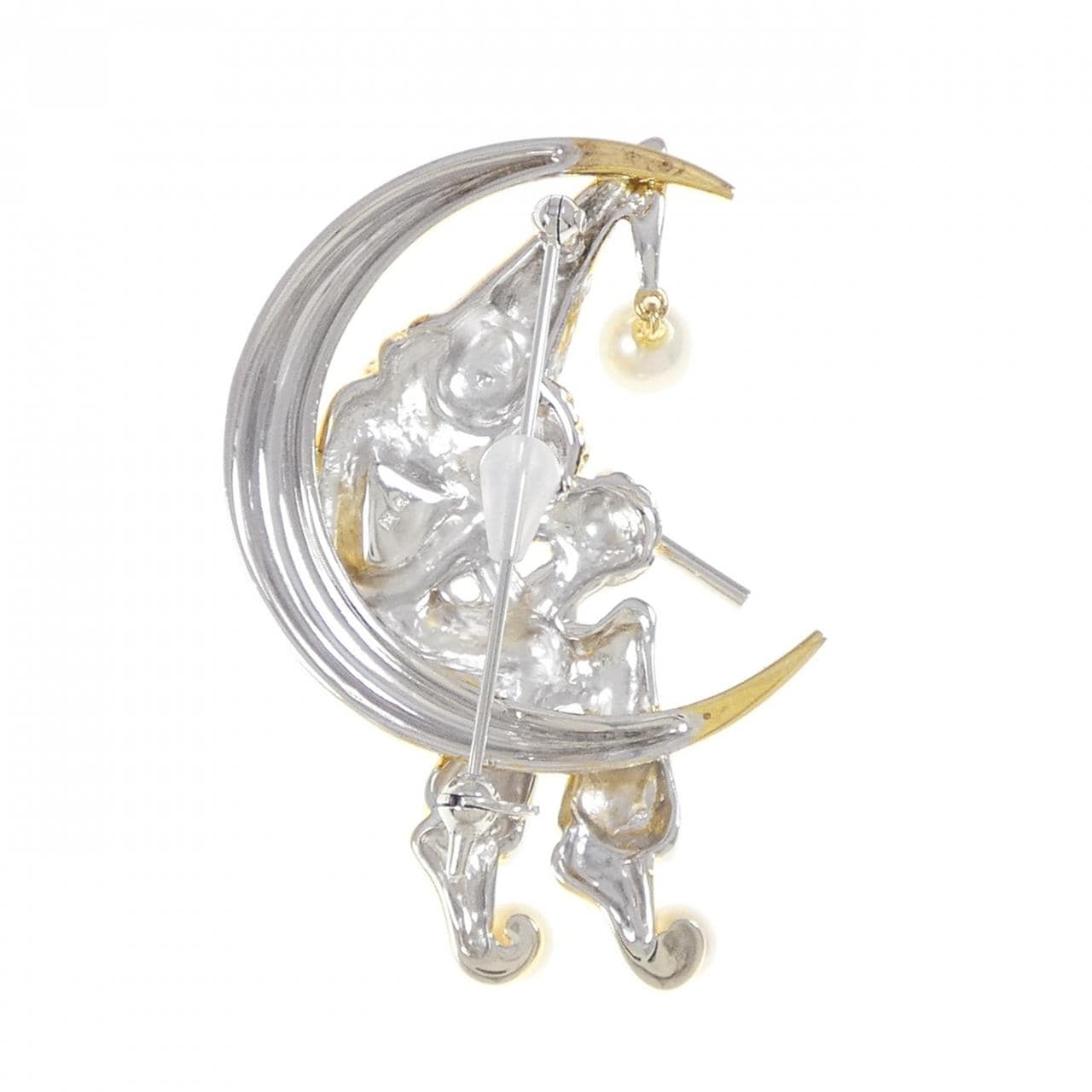 MIKIMOTO Akoya珍珠胸针