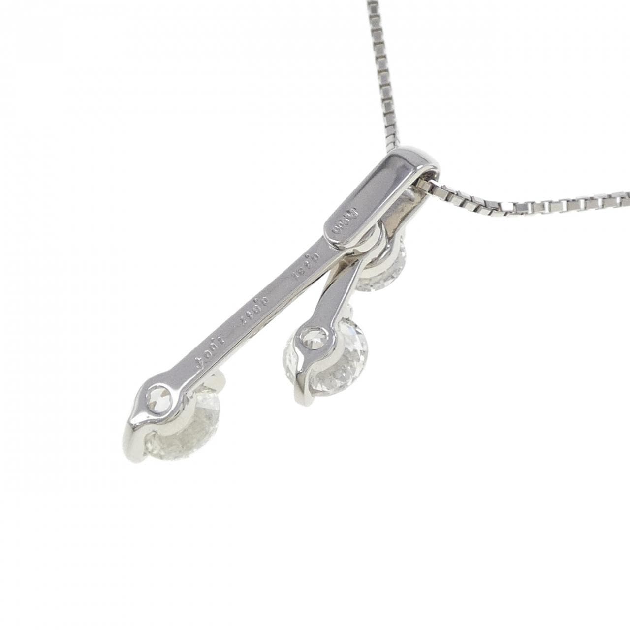 PT900/PT850 ダイヤモンド ネックレス 2.082CT