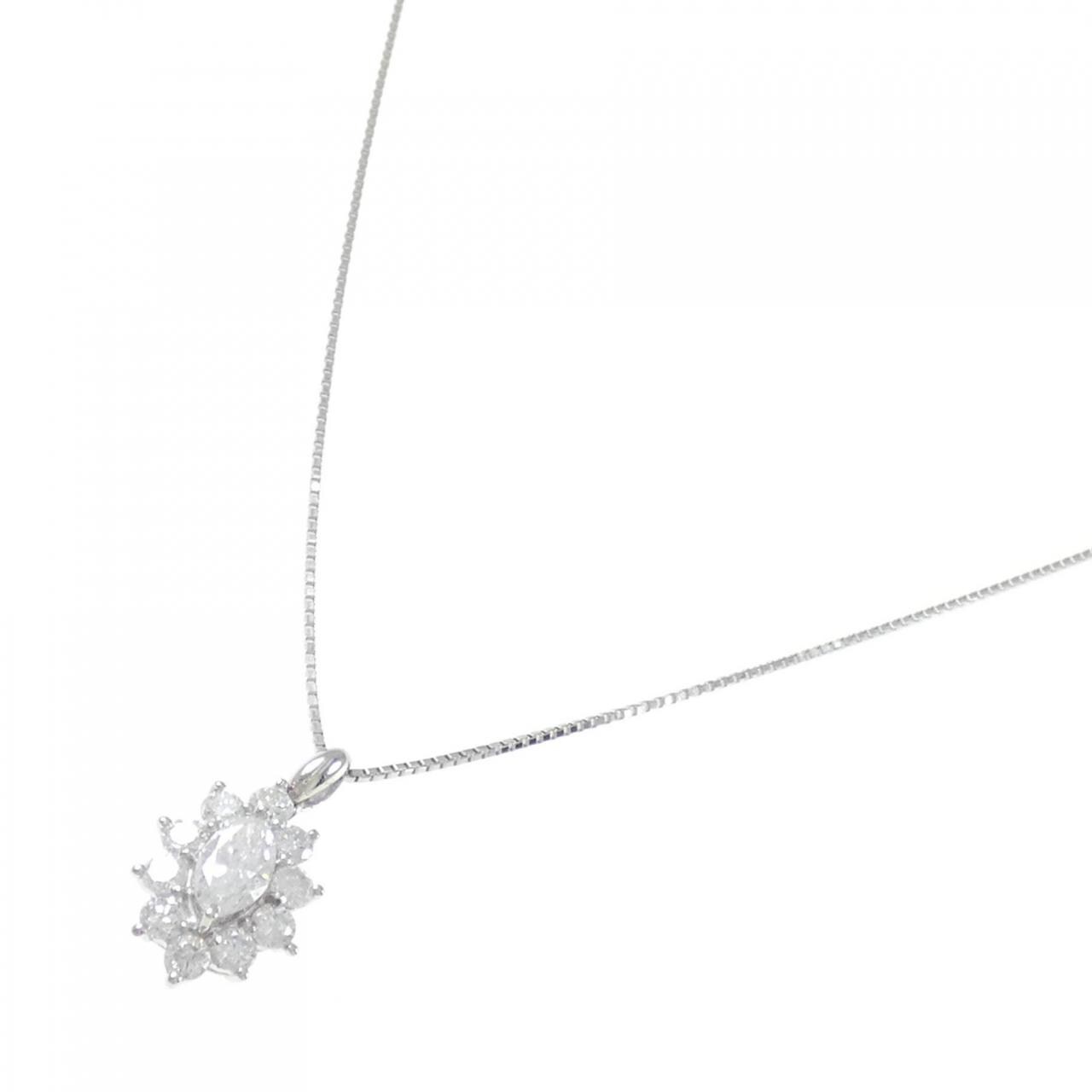 PT フラワー ダイヤモンド ネックレス 0.51CT | www.carmenundmelanie.at